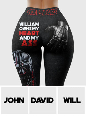 Owns My Heart - Personalized The Force Leggings - MNPS01LG