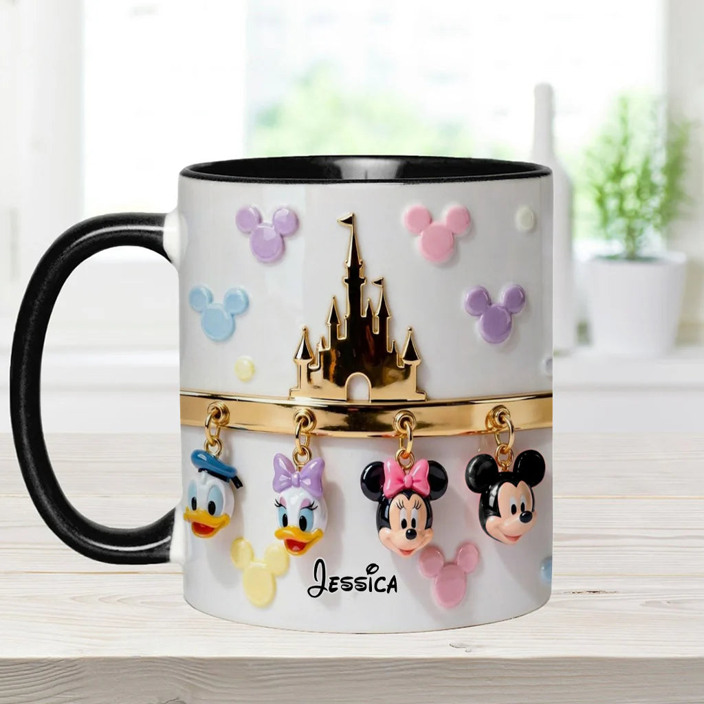 Friends - Personalized Mouse Accent Mug- EAJBLK12004