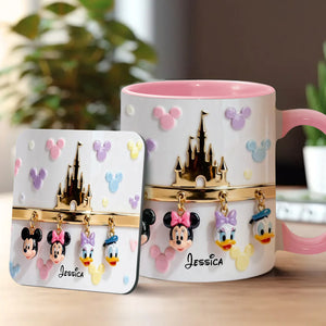 Friends - Personalized Mouse Accent Mug- EAJBLK12004