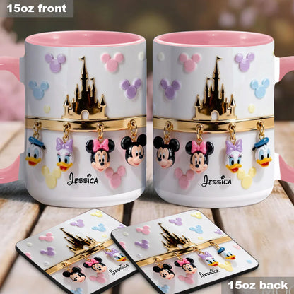 Friends - Personalized Mouse Accent Mug- EAJBLK12004
