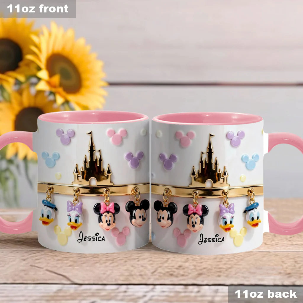 Friends - Personalized Mouse Accent Mug- EAJBLK12004