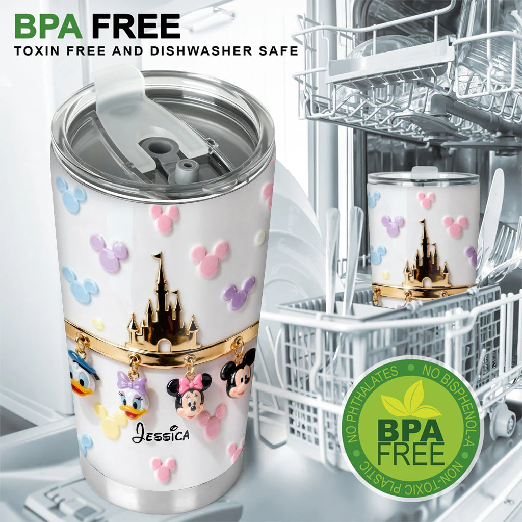 Friends - Personalized Mouse Tumbler | EAJBLK12009