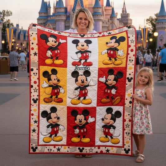 Just A Girl Who Loves Magic - Personalized Blanket