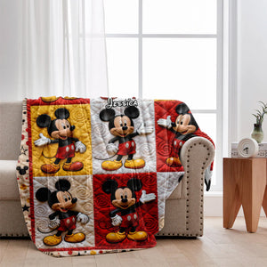 Just A Girl Who Loves Magic - Personalized Blanket