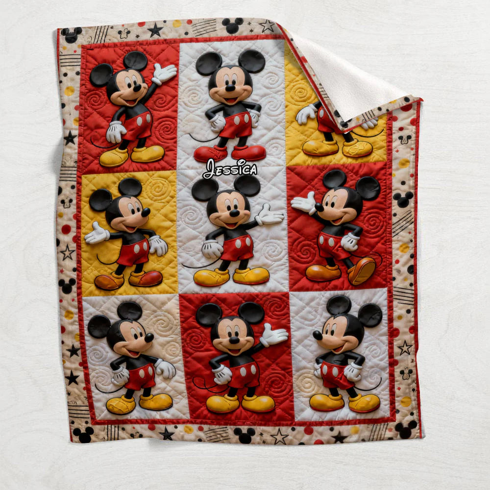 Just A Girl Who Loves Magic - Personalized Blanket