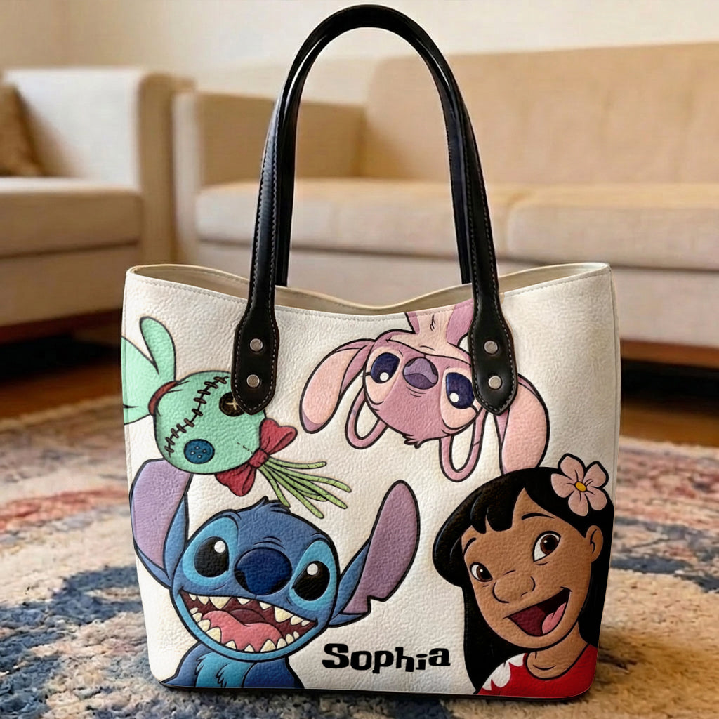 Ohana Means Family - Personalized Tote Bag - NSK10013