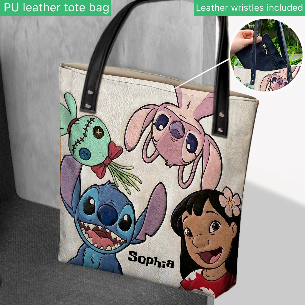 Ohana Means Family - Personalized Tote Bag - NSK10013