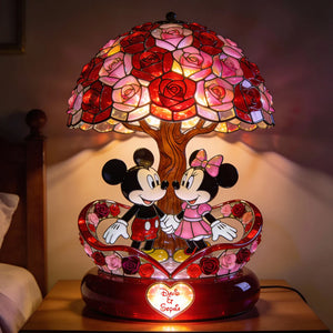 You & Me We Got This - Personalized Mouse Acrylic LED Night Light | MNPS01001