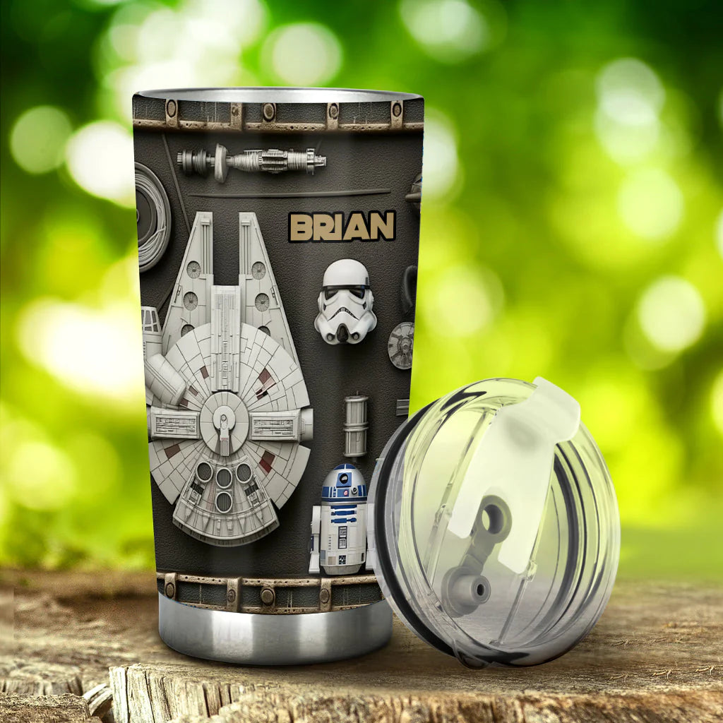 The Force - Personalized The Force Tumbler | EAJBLK12010