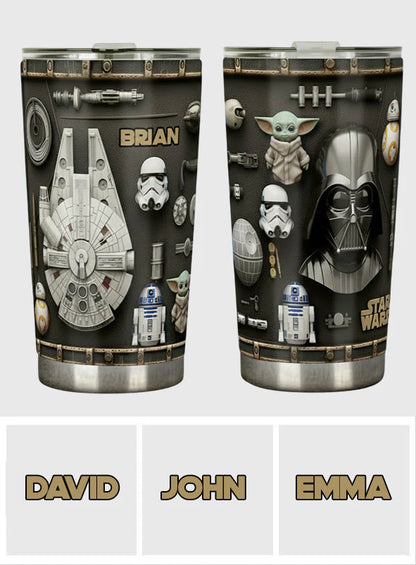 The Force - Personalized The Force Tumbler | EAJBLK12010
