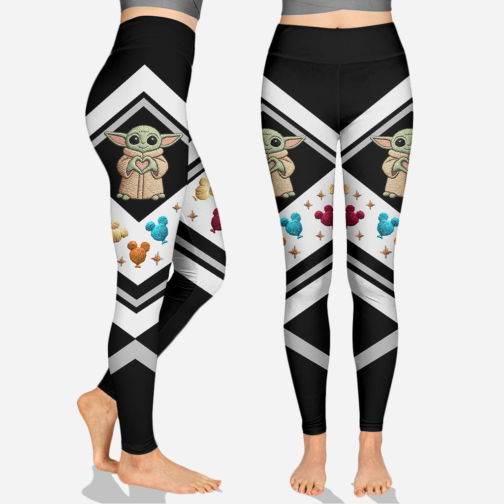 Too Cute I Am - Personalized The Force Hoodie and Leggings - NSK10002