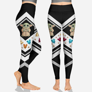 Too Cute I Am - Personalized The Force Hoodie and Leggings - NSK10002