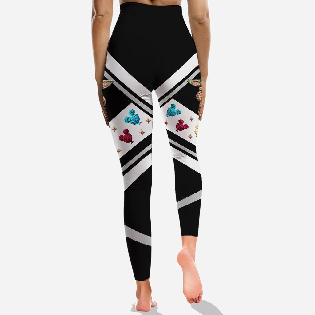 Too Cute I Am - Personalized The Force Hoodie and Leggings - NSK10002