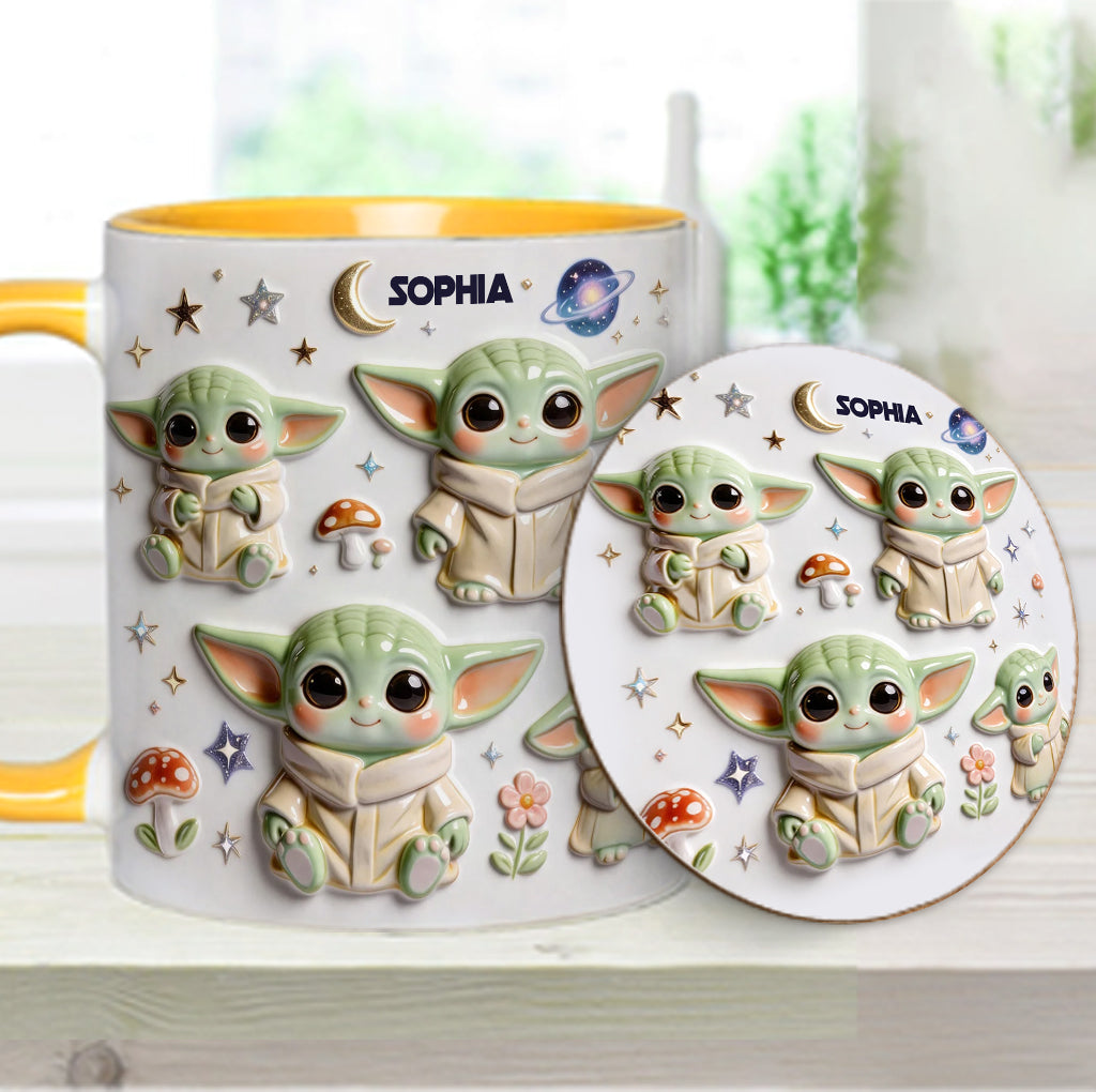 Cute Baby - Personalized Accent Mug & Coaster - NSK10005