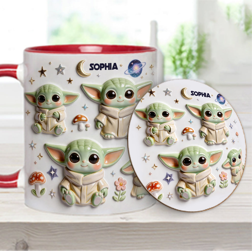 Cute Baby - Personalized Accent Mug & Coaster - NSK10005