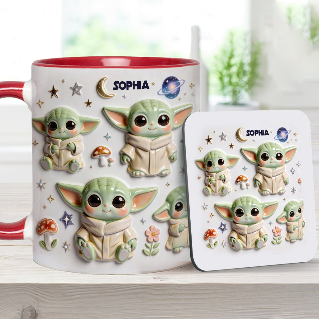Cute Baby - Personalized Accent Mug & Coaster - NSK10005