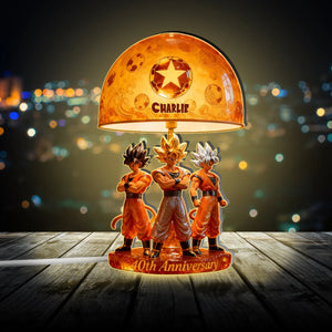 40th Anniversary - Personalized Seven Balls Acrylic LED Night Light - MNPS0301AP