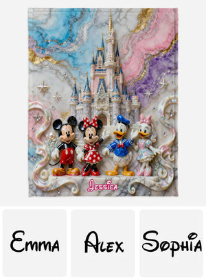 Magical Friends - Personalized Blanket