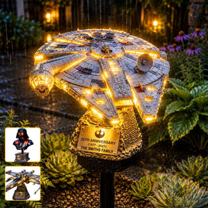 Keep Them Safe - Personalized The Force Solar Acrylic Light - ZTBSAL001
