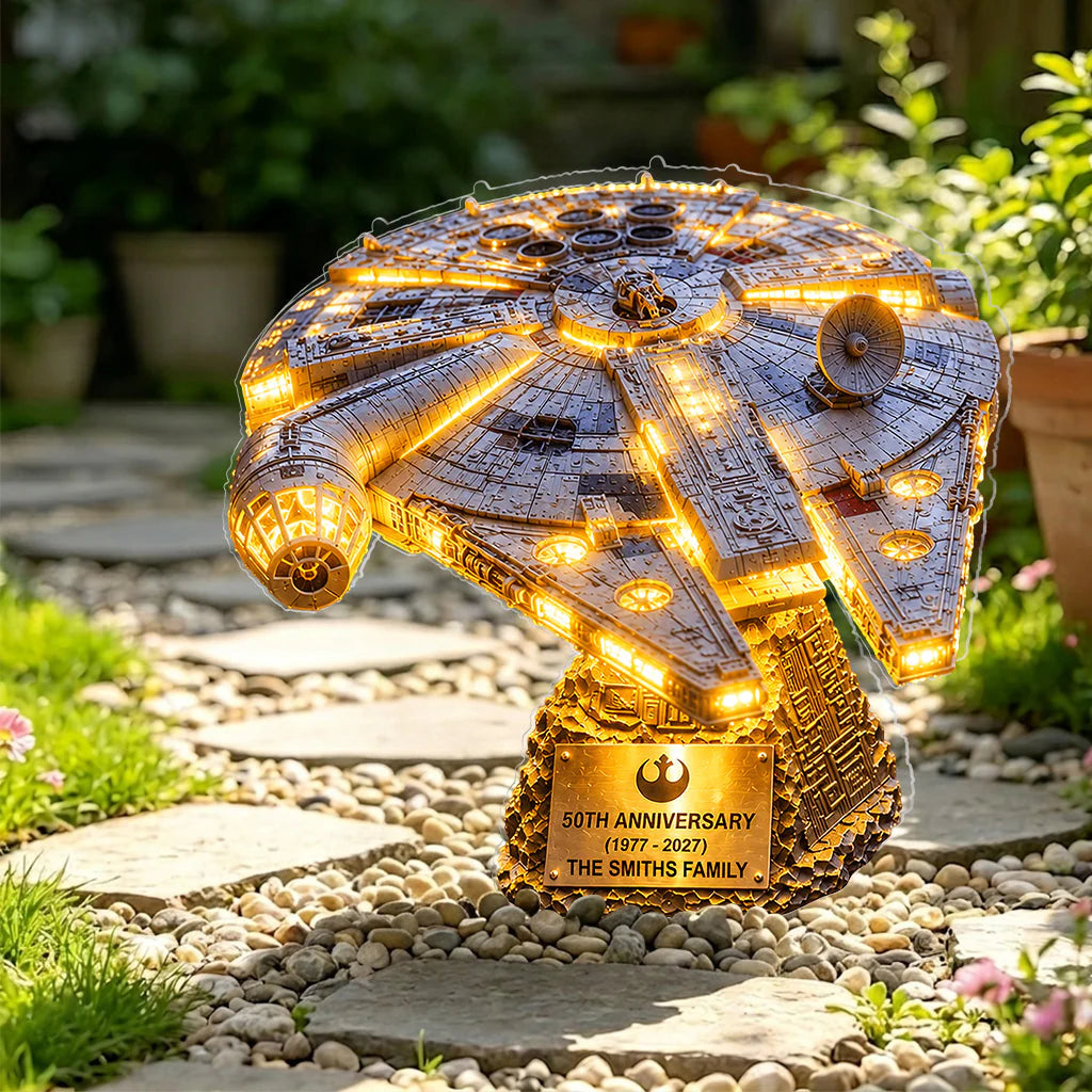 Keep Them Safe - Personalized The Force Solar Acrylic Light - ZTBSAL001