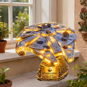 Keep Them Safe - Personalized The Force Solar Acrylic Light - ZTBSAL001