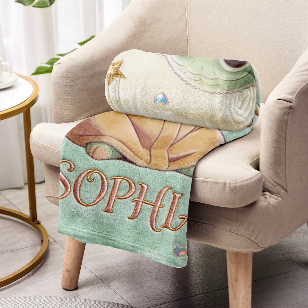 Cute Baby - Personalized Blanket - NSK10003