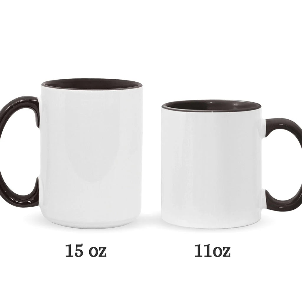 The Galaxy - Personalized The Force Accent Mug- EAJBLK12003