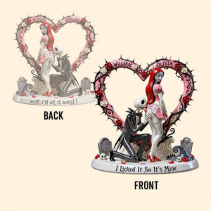 I Licked It So It's Mine - Personalized Nightmare Custom Shaped Acrylic Plaque | EAJAP0101