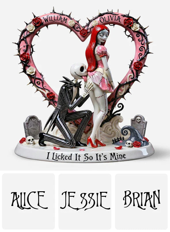 I Licked It So It's Mine - Personalized Nightmare Custom Shaped Acrylic Plaque | EAJAP0101