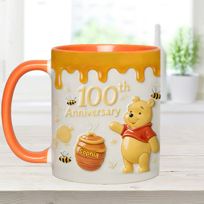 Honey Bear 100th Anniversary - Personalized Accent Mug | MNPM01001