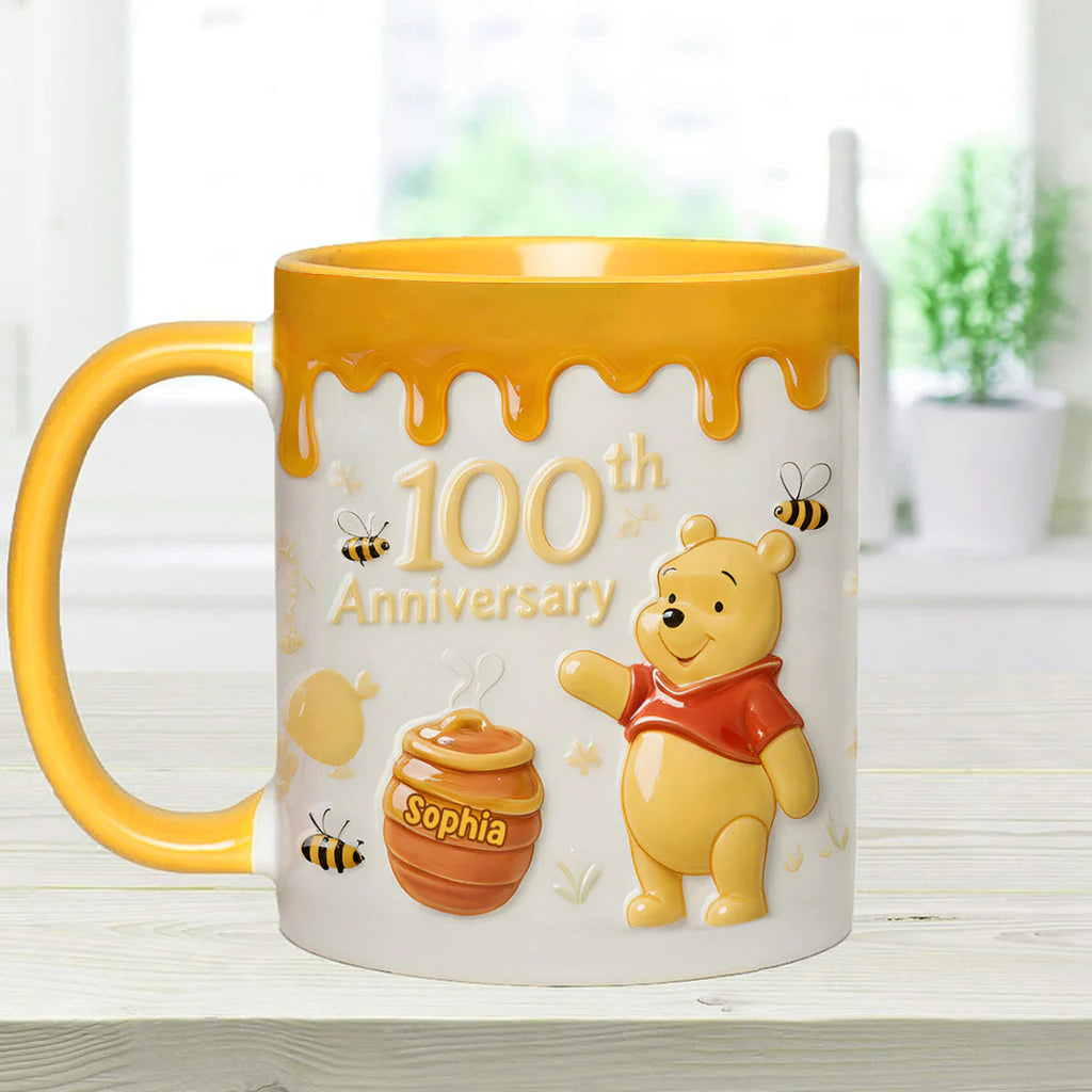 Honey Bear 100th Anniversary - Personalized Accent Mug | MNPM01001