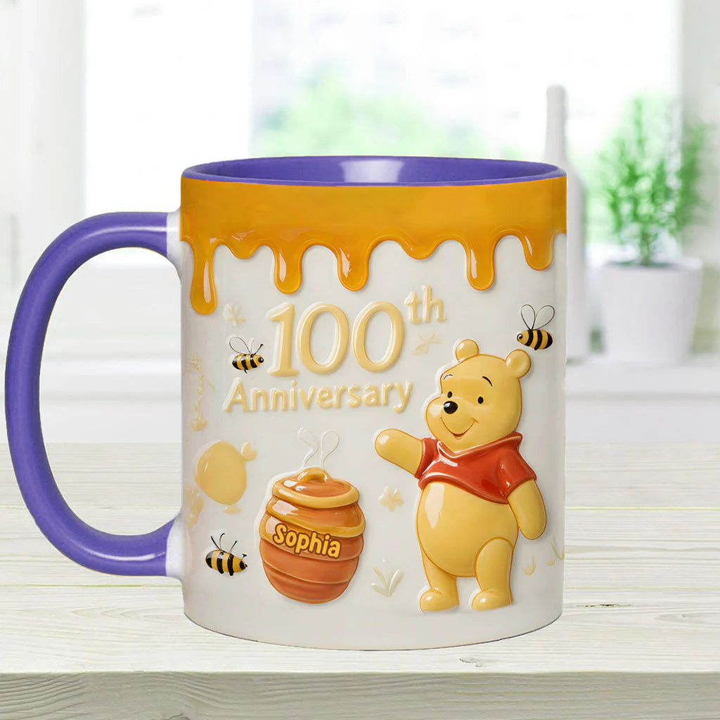 Honey Bear 100th Anniversary - Personalized Accent Mug | MNPM01001