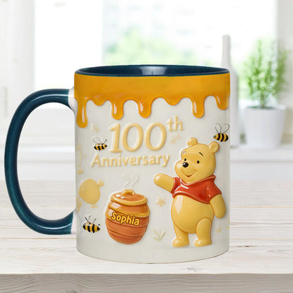 Honey Bear 100th Anniversary - Personalized Accent Mug | MNPM01001