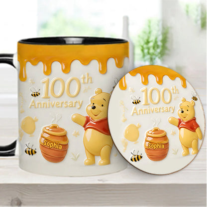 Honey Bear 100th Anniversary - Personalized Accent Mug | MNPM01001