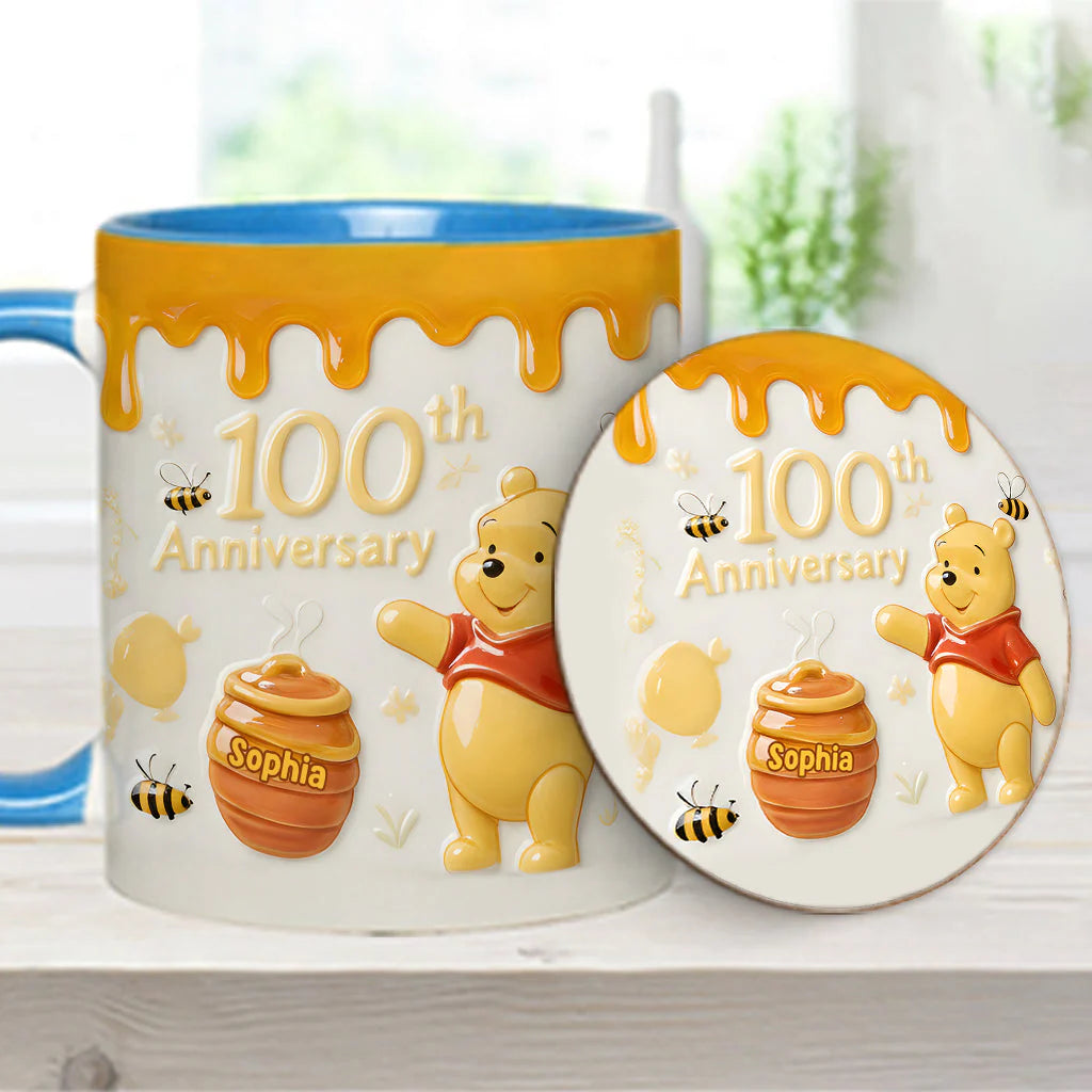Honey Bear 100th Anniversary - Personalized Accent Mug | MNPM01001