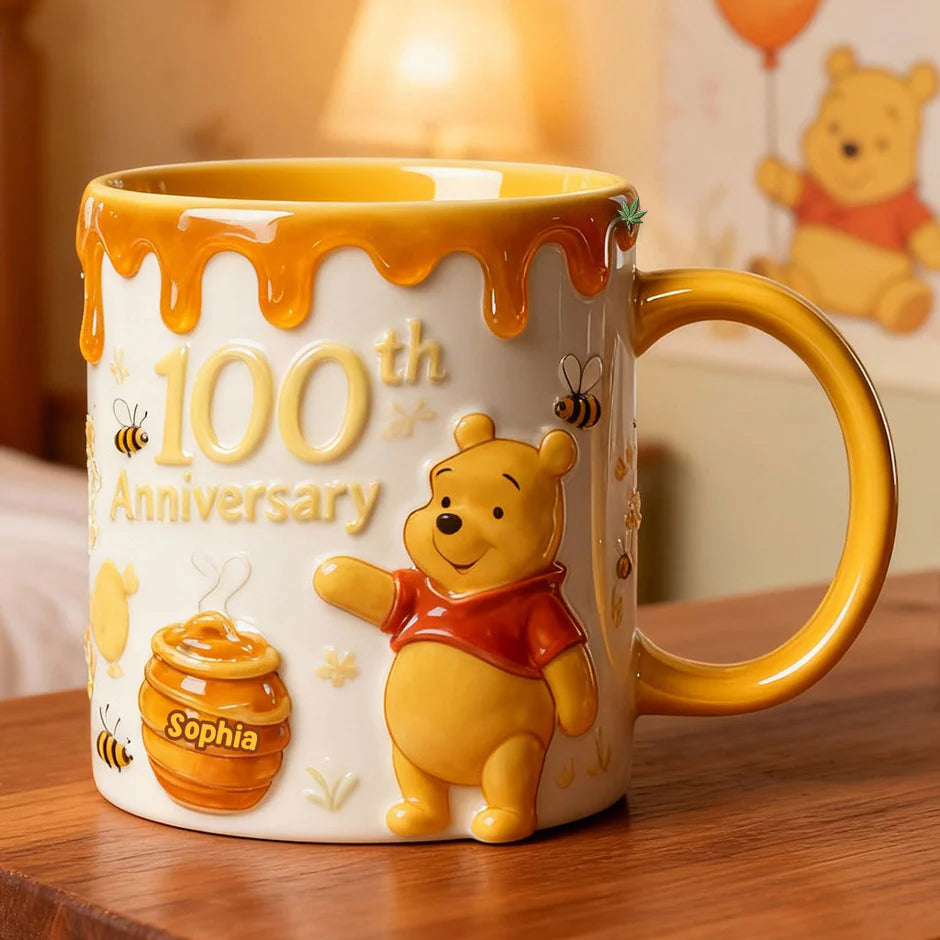 Honey Bear 100th Anniversary - Personalized Accent Mug | MNPM01001