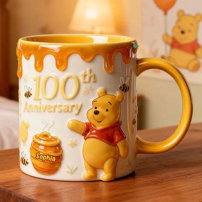 Honey Bear 100th Anniversary - Personalized Accent Mug | MNPM01001