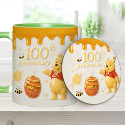Honey Bear 100th Anniversary - Personalized Accent Mug | MNPM01001