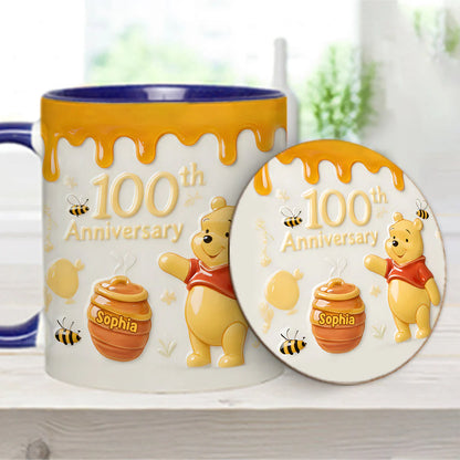 Honey Bear 100th Anniversary - Personalized Accent Mug | MNPM01001