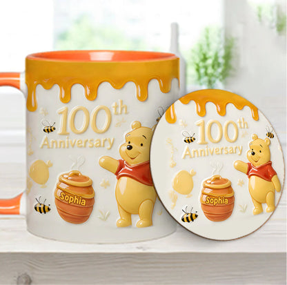 Honey Bear 100th Anniversary - Personalized Accent Mug | MNPM01001