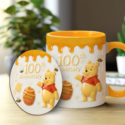 Honey Bear 100th Anniversary - Personalized Accent Mug | MNPM01001