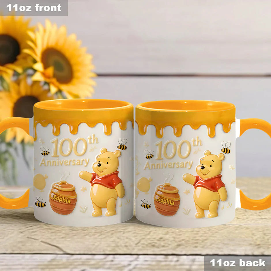 Honey Bear 100th Anniversary - Personalized Accent Mug | MNPM01001