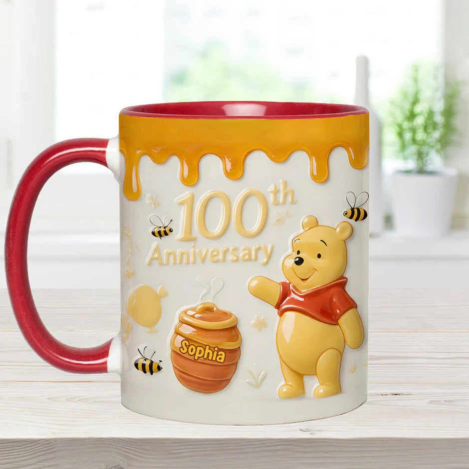 Honey Bear 100th Anniversary - Personalized Accent Mug | MNPM01001