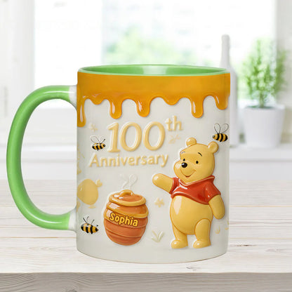 Honey Bear 100th Anniversary - Personalized Accent Mug | MNPM01001