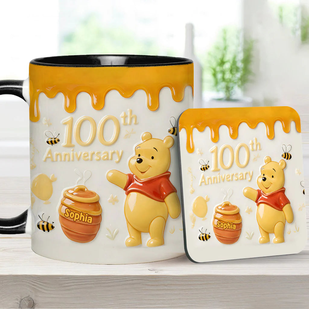 Honey Bear 100th Anniversary - Personalized Accent Mug | MNPM01001