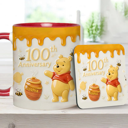 Honey Bear 100th Anniversary - Personalized Accent Mug | MNPM01001