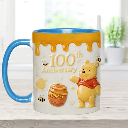 Honey Bear 100th Anniversary - Personalized Accent Mug | MNPM01001