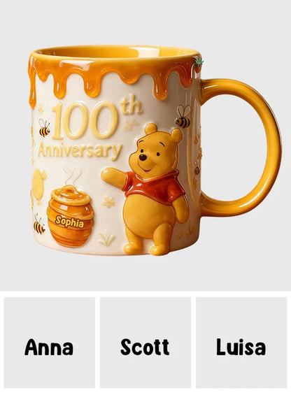 Honey Bear 100th Anniversary - Personalized Accent Mug | MNPM01001