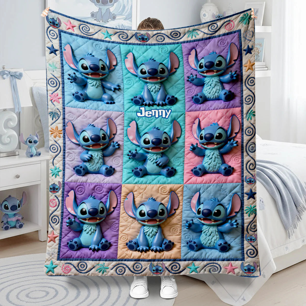 Ohana Means Family - Personalized Blanket