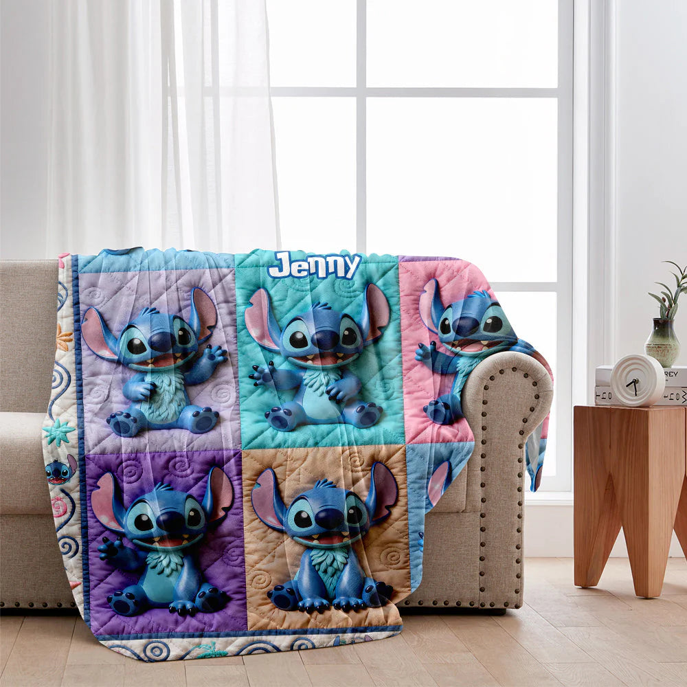 Ohana Means Family - Personalized Blanket